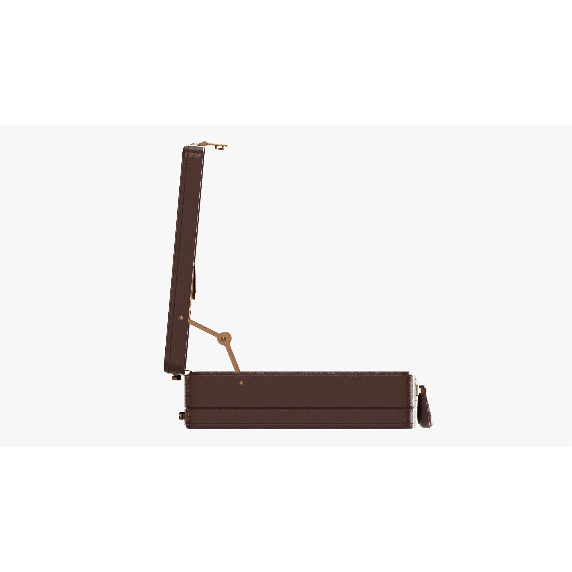 Leather Briefcase - Game-Ready 3D Model - View 8