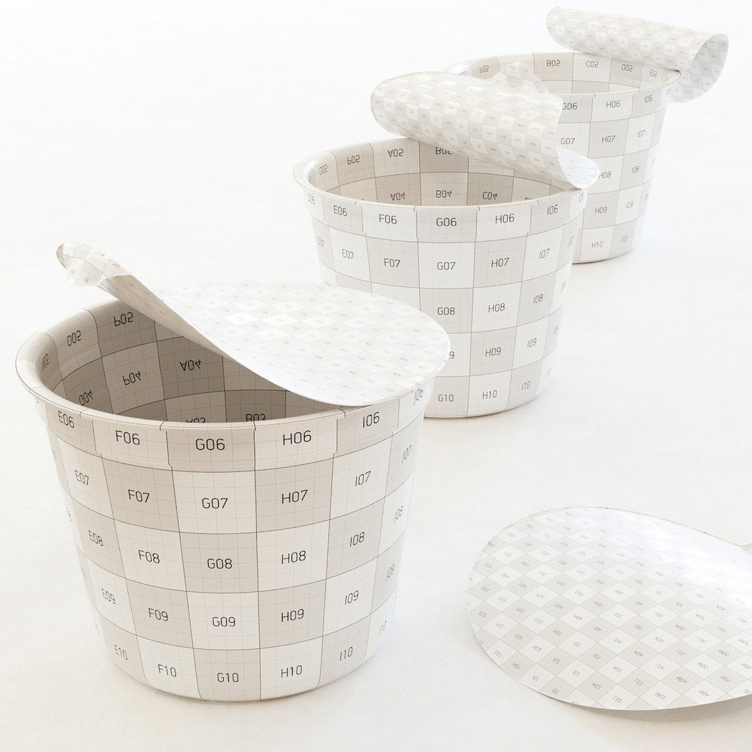 Instant Cup Noodle 3D Model – Low Poly Food Asset, PBR Textures - View 12