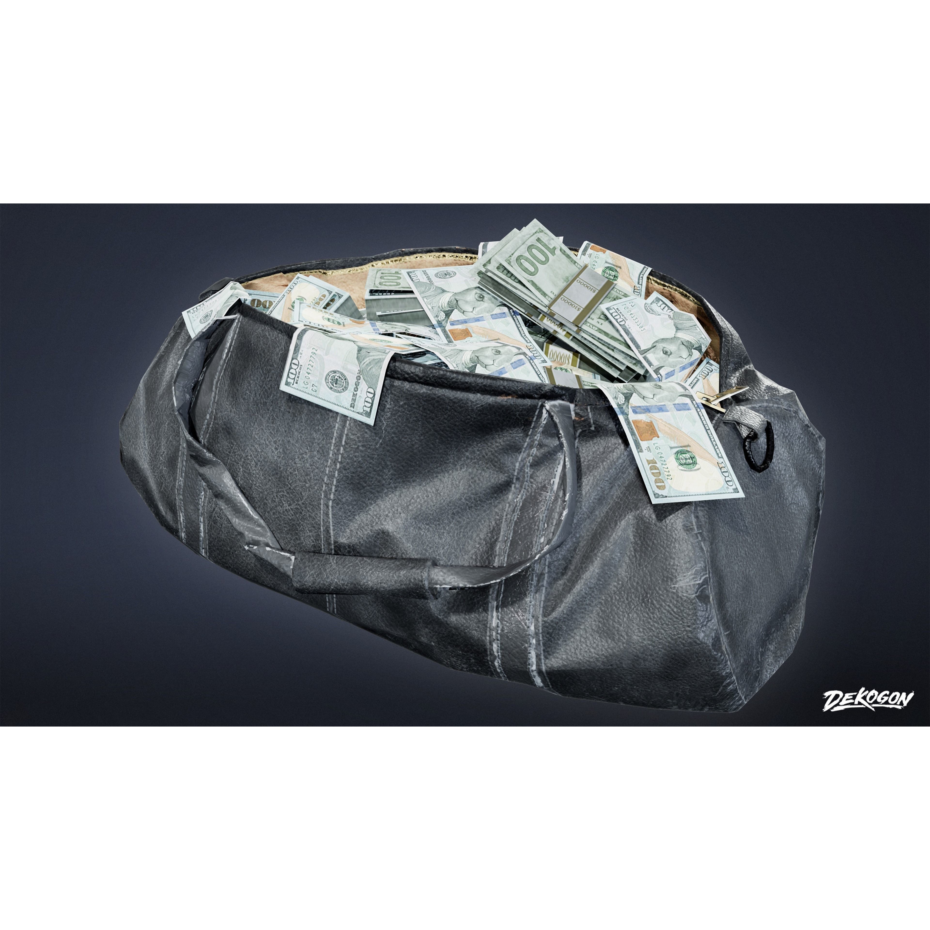 BANK HEIST - Low-Poly Game-Ready 3D Model - View 4