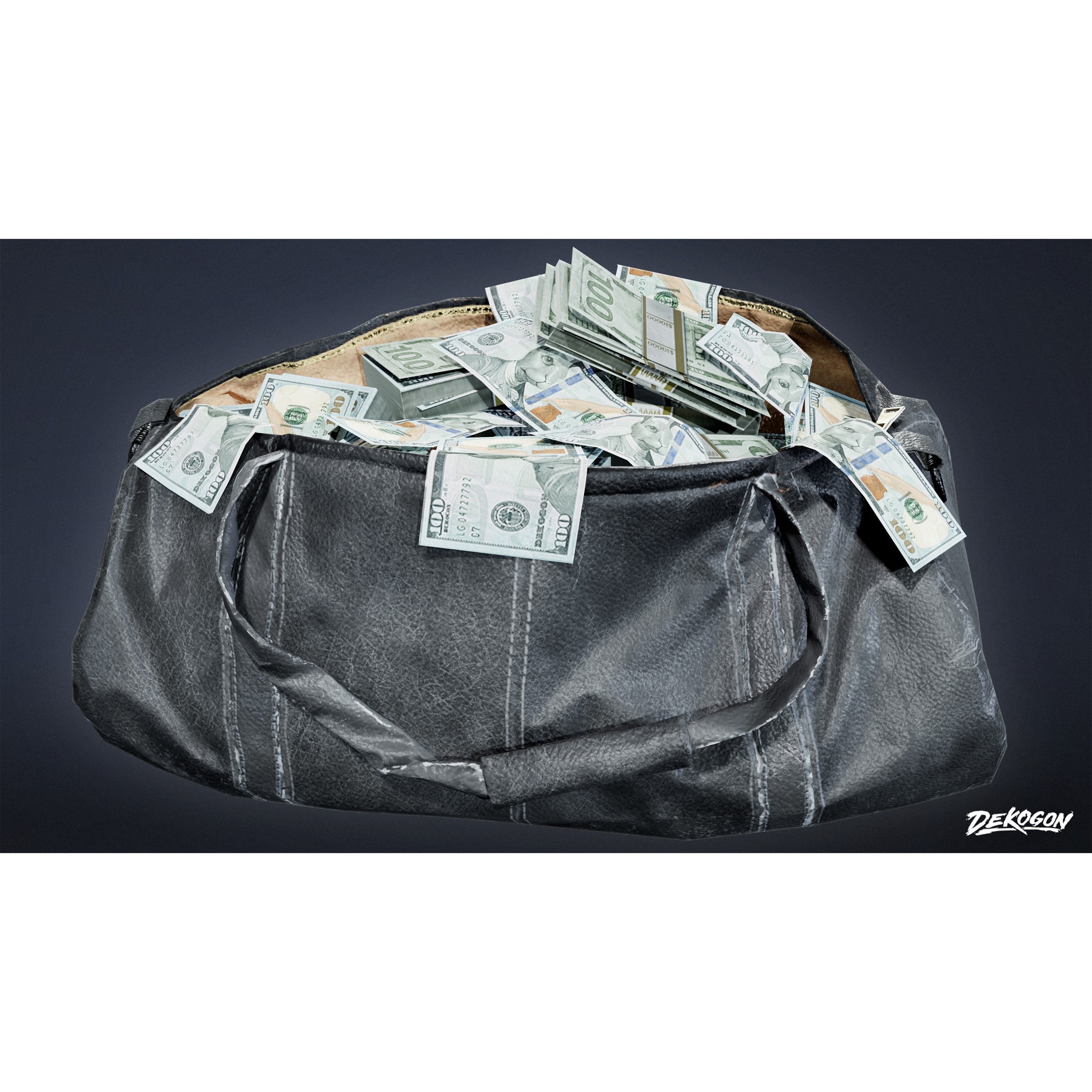 BANK HEIST - Low-Poly Game-Ready 3D Model - View 5