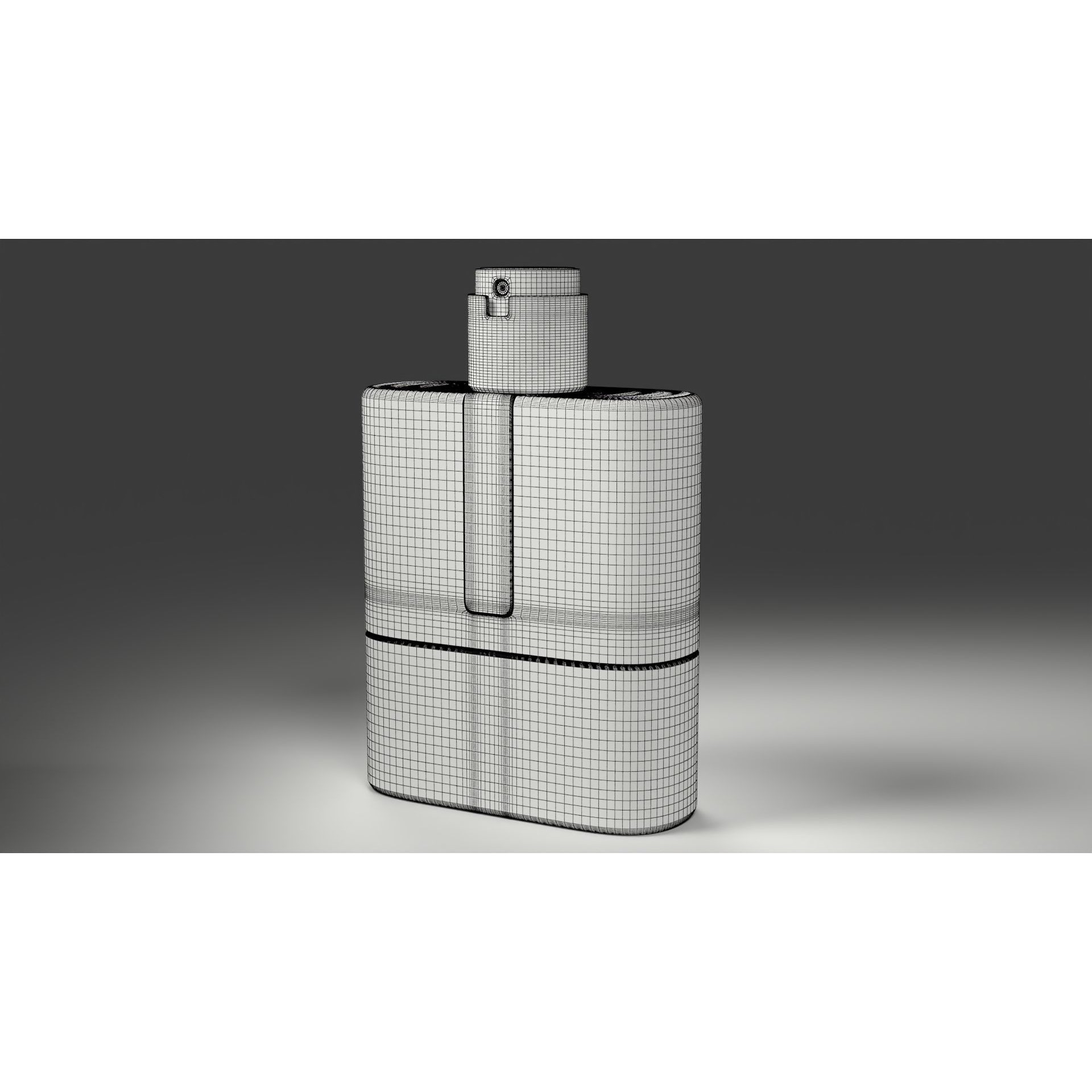 Prada Luna Rossa Ocean - Low-Poly 3D Model - View 3