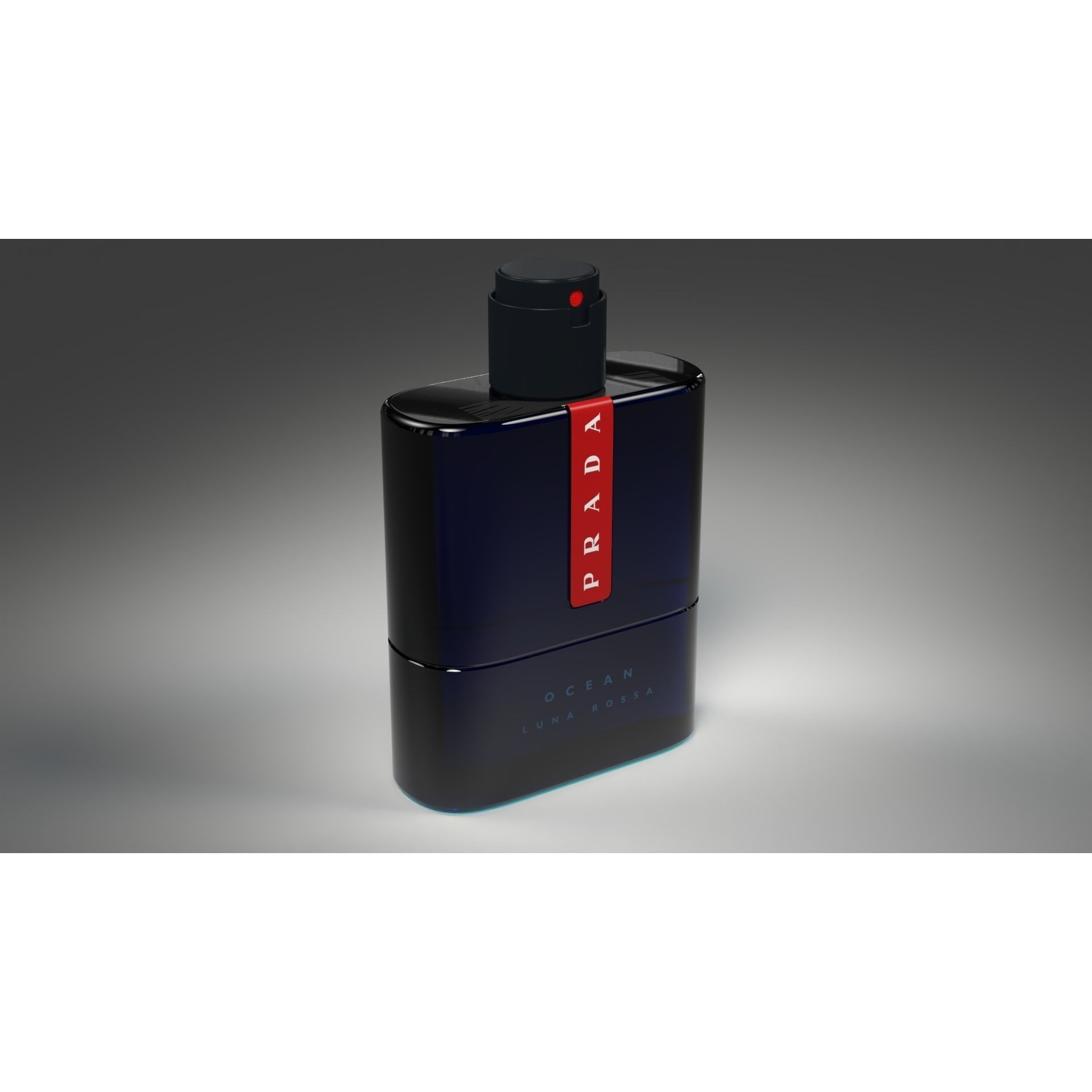 Prada Luna Rossa Ocean - Low-Poly 3D Model - View 4