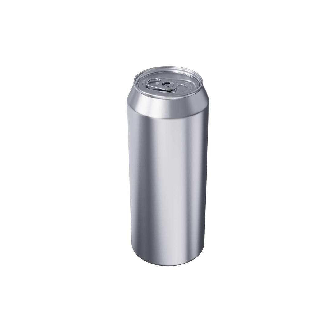 Drink Can 3D Model – Standard Aluminum Beverage, FBX/OBJ Formats - View 13