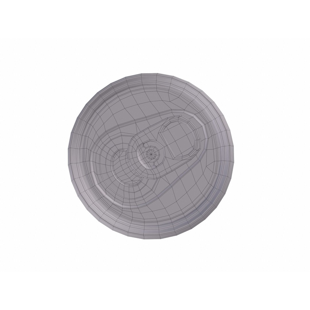 Drink Can 3D Model – Standard Aluminum Beverage, FBX/OBJ Formats - View 19