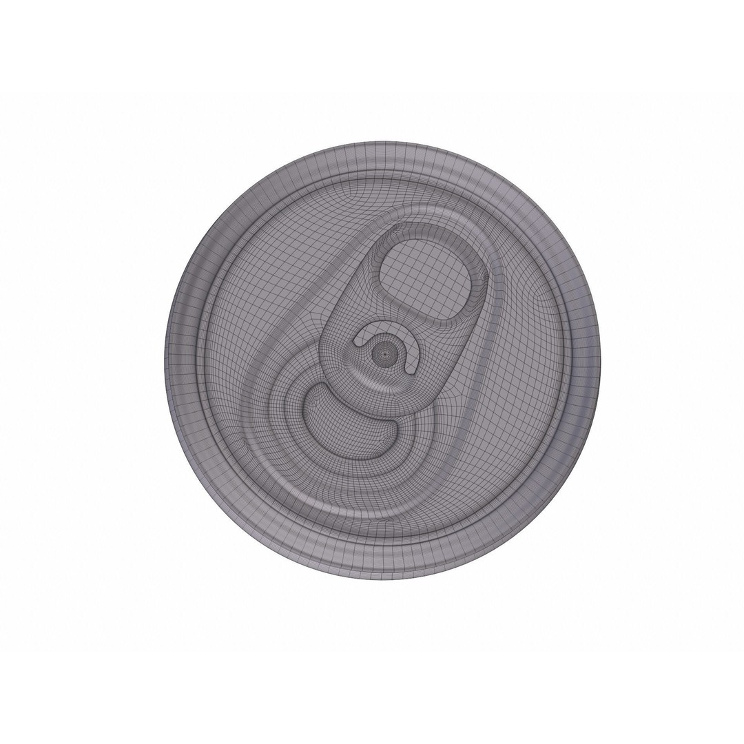Drink Can 3D Model – Standard Aluminum Beverage, FBX/OBJ Formats - View 23