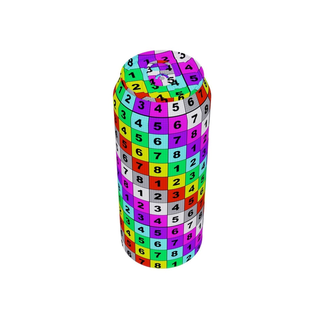 Drink Can 3D Model – Standard Aluminum Beverage, FBX/OBJ Formats - View 24