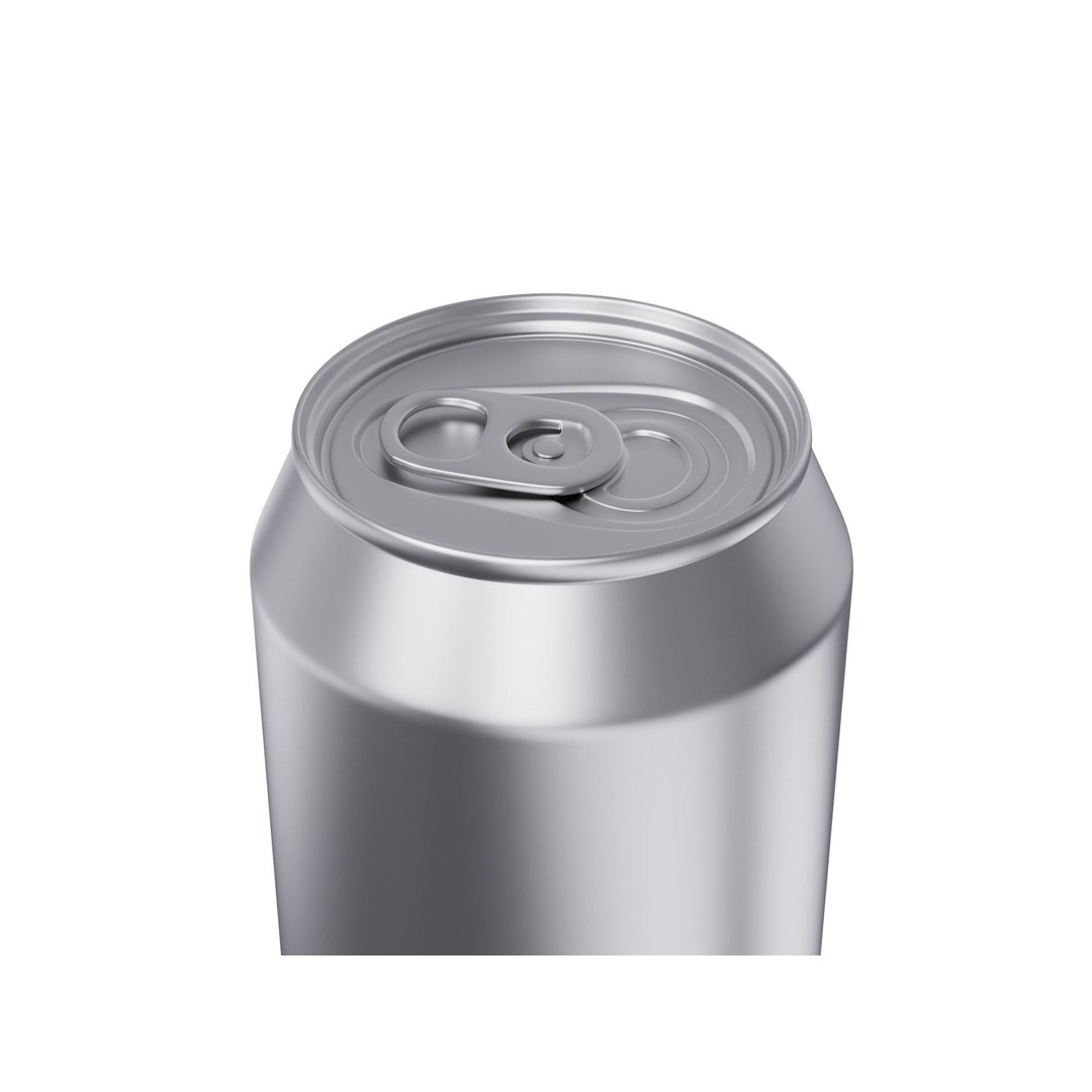 Drink Can 3D Model – Standard Aluminum Beverage, FBX/OBJ Formats - View 6