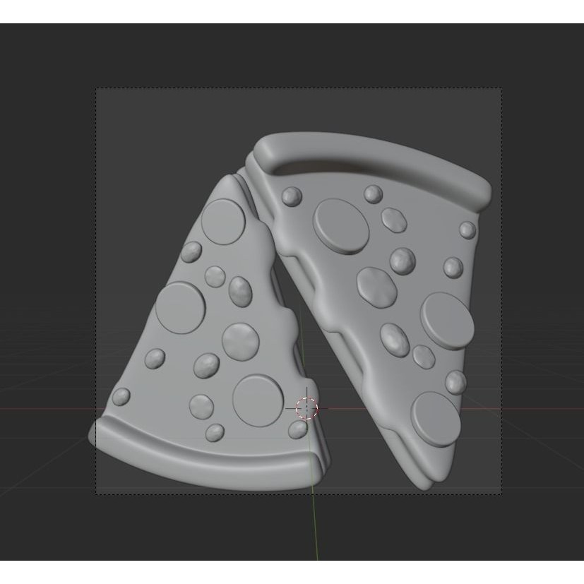 Food 3D Model – Cartoon Icon Pack, Blender, FBX, OBJ Formats - View 10