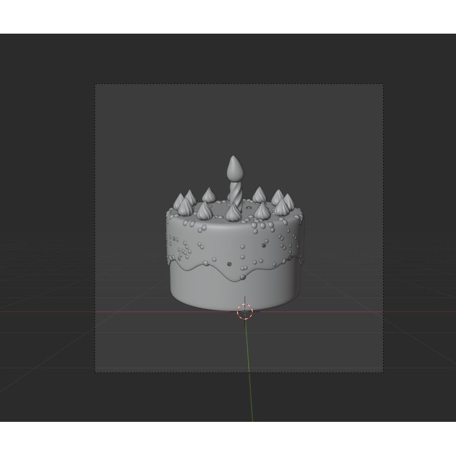 Food 3D Model – Cartoon Icon Pack, Blender, FBX, OBJ Formats - View 13