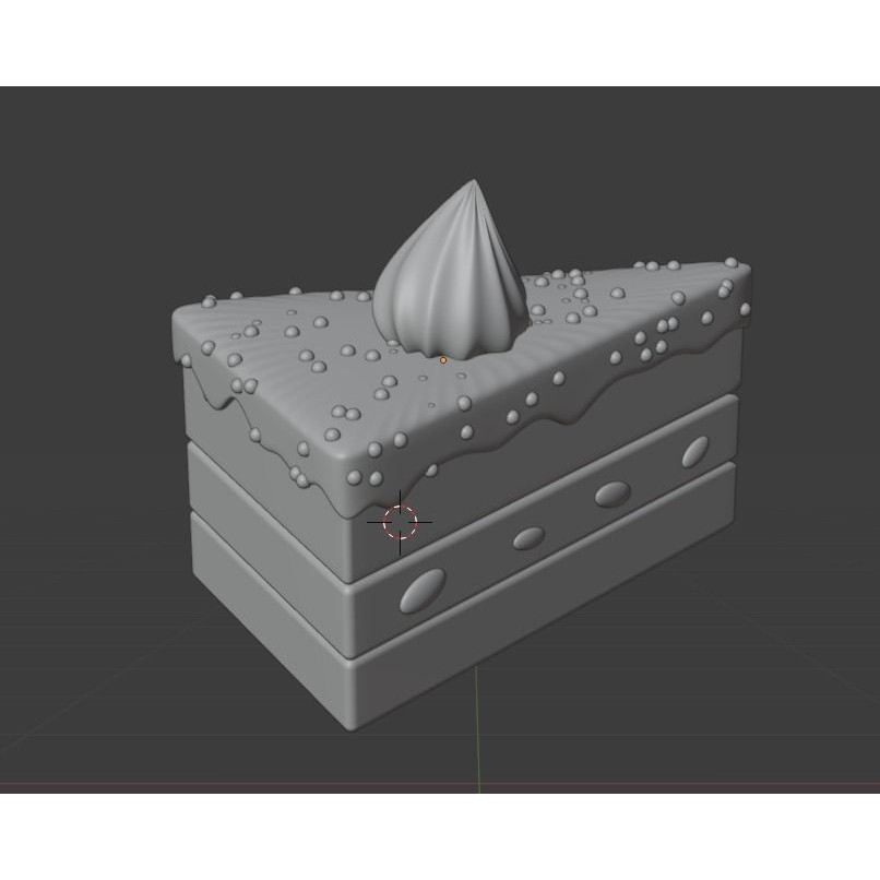 Food 3D Model – Cartoon Icon Pack, Blender, FBX, OBJ Formats - View 23