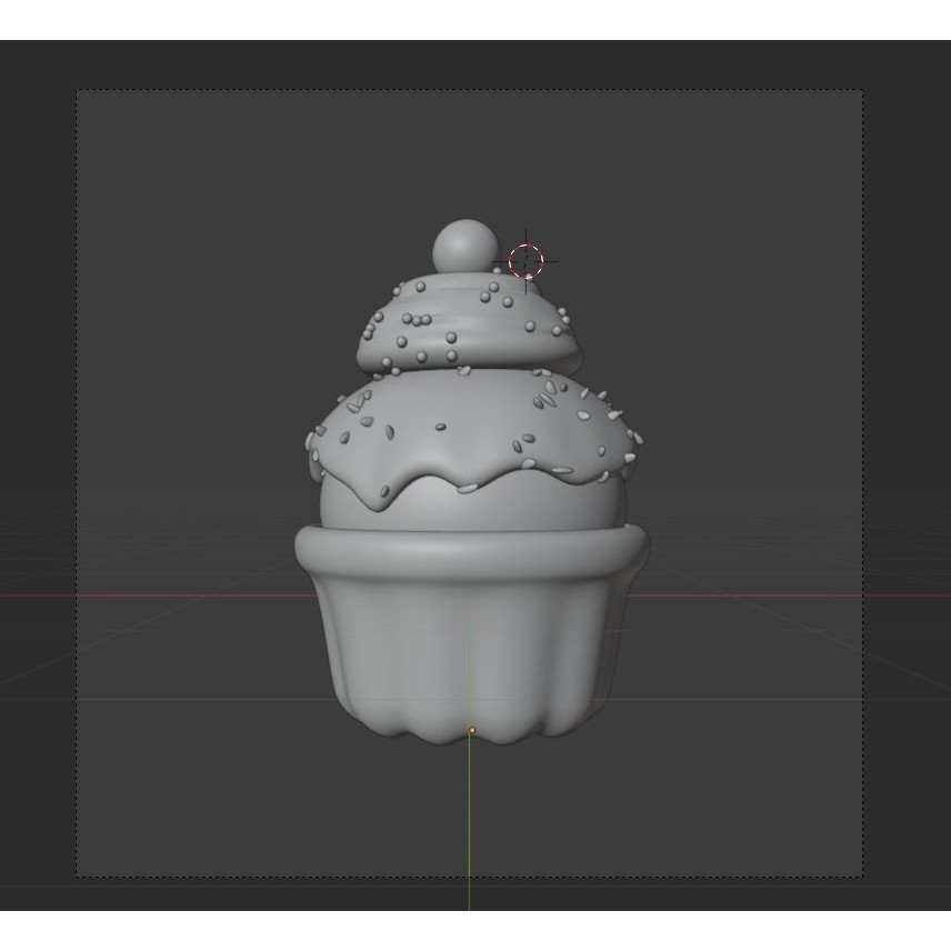 Food 3D Model – Cartoon Icon Pack, Blender, FBX, OBJ Formats - View 28