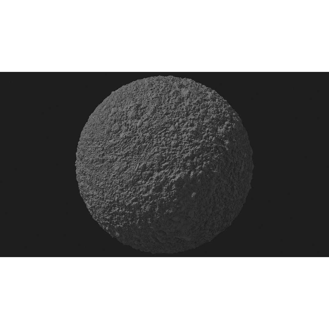 Pot Soil Texture 3D Model – High Resolution Seamless PBR Texture