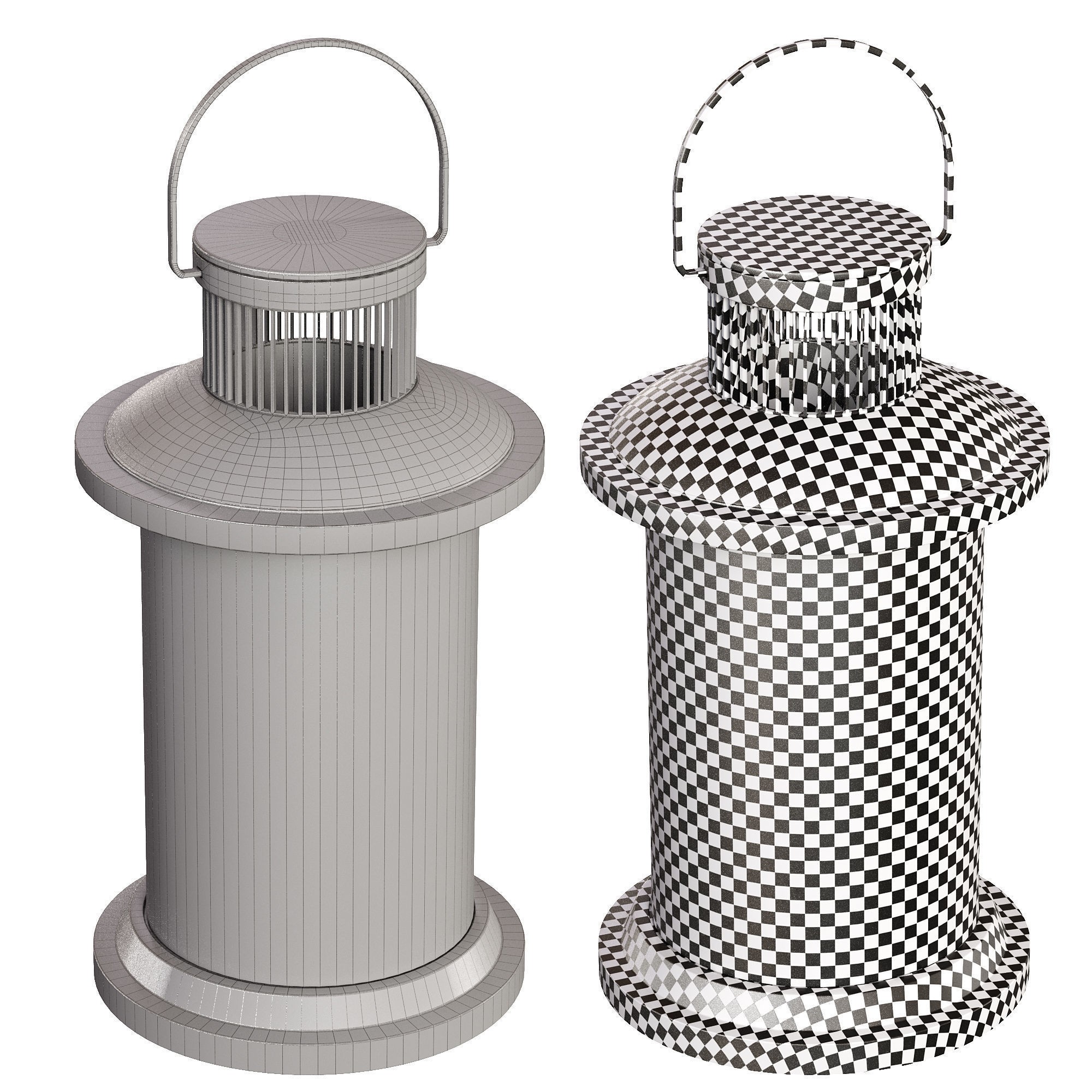 Old Lanterns - Game-Ready 3D Model - View 17