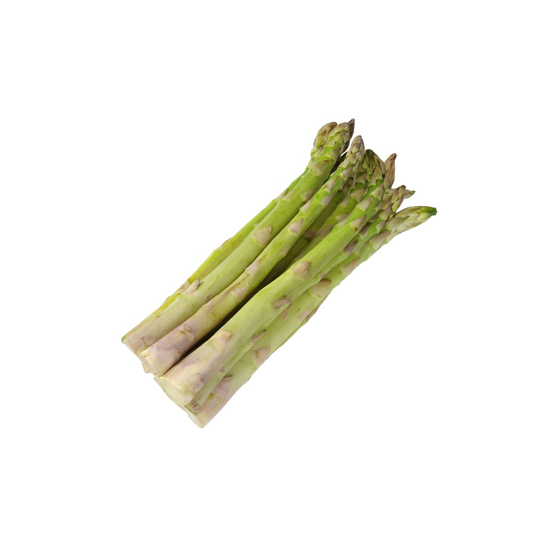 Asparagus 3D Model – Detailed Photo-Scanned Vegetable Asset, FBX/OBJ - View 9