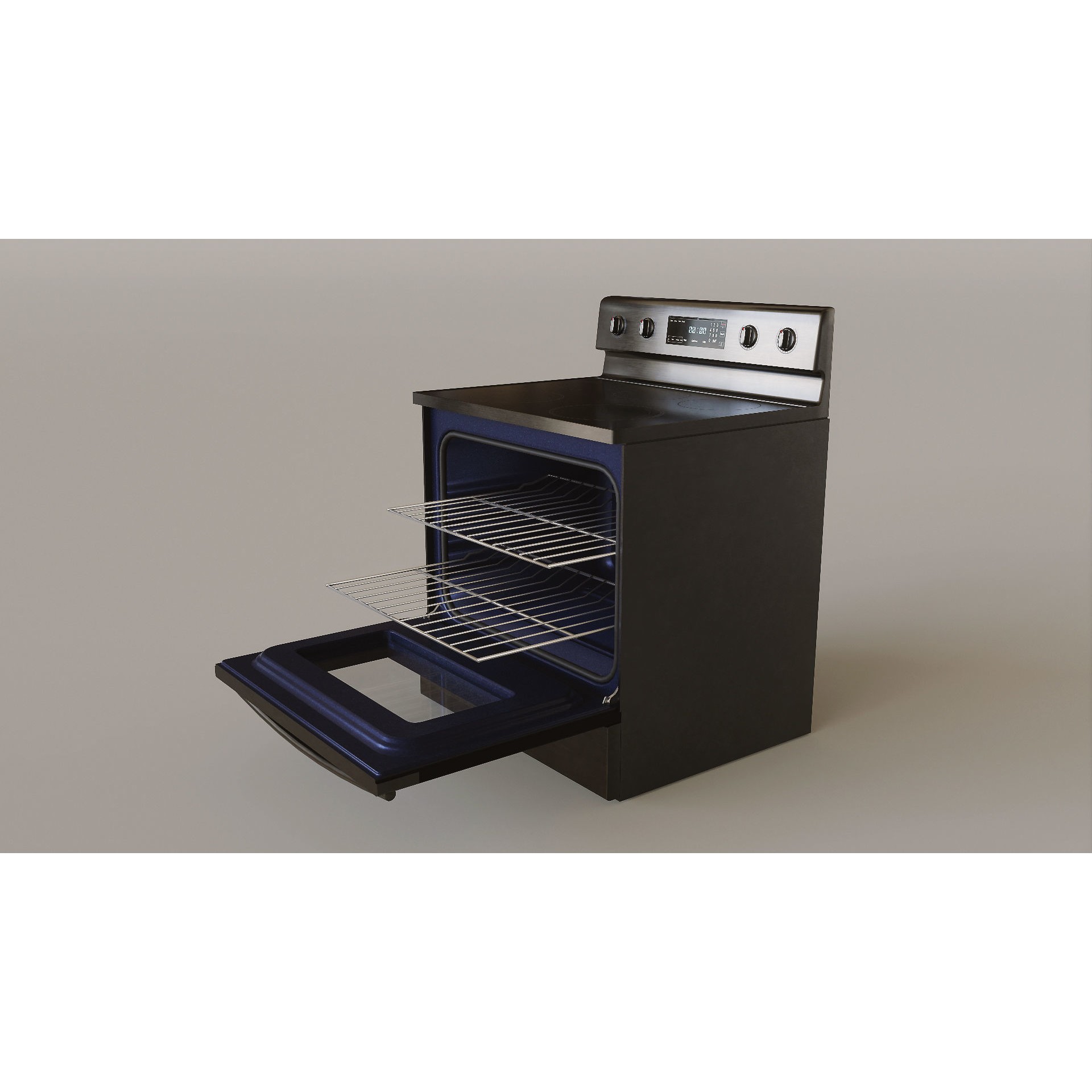 Kitchen Appliances - Low-Poly Game-Ready 3D Model - View 12