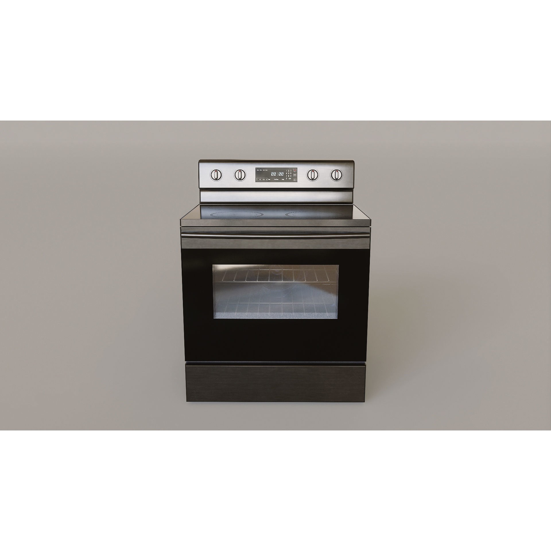 Kitchen Appliances - Low-Poly Game-Ready 3D Model - View 13