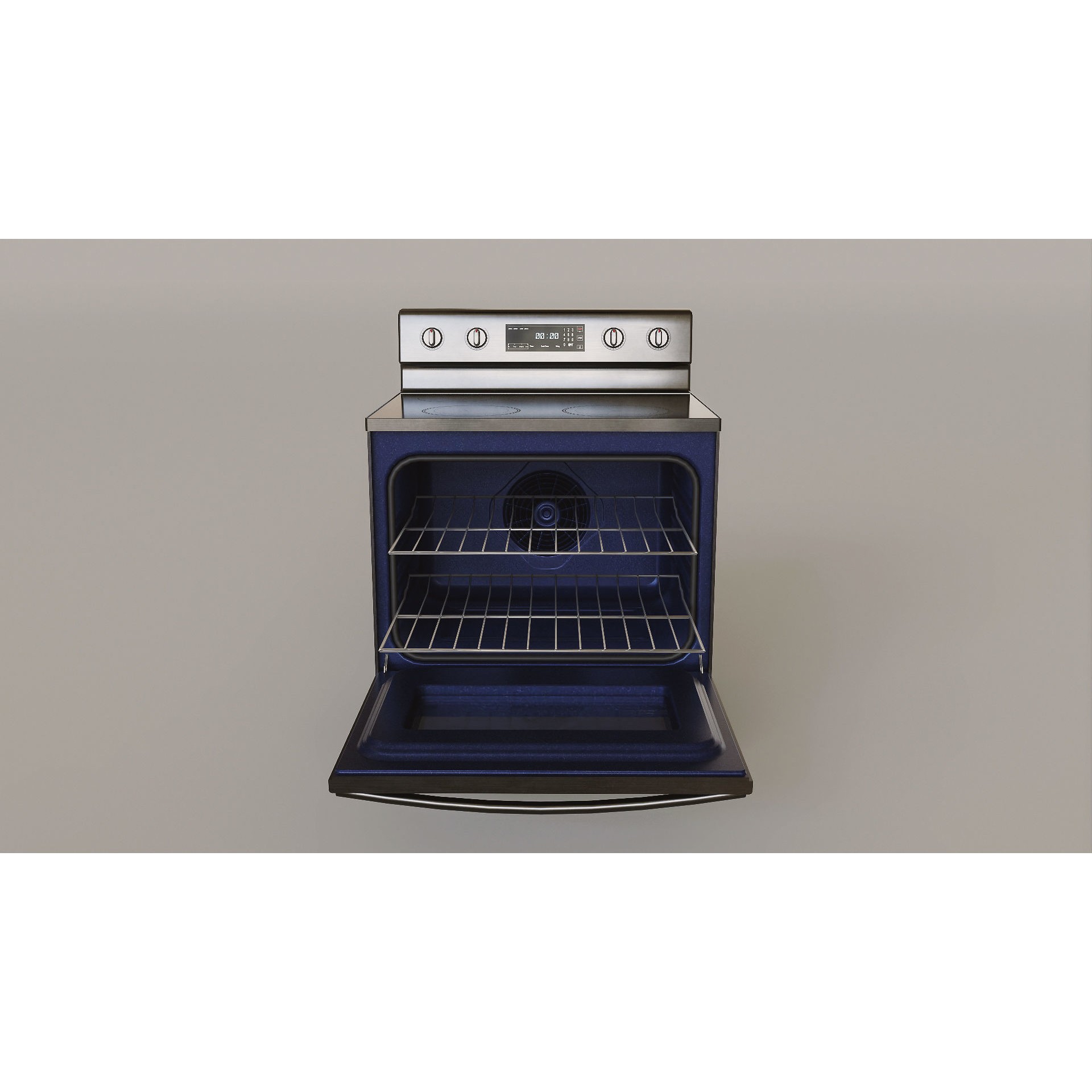 Kitchen Appliances - Low-Poly Game-Ready 3D Model - View 14