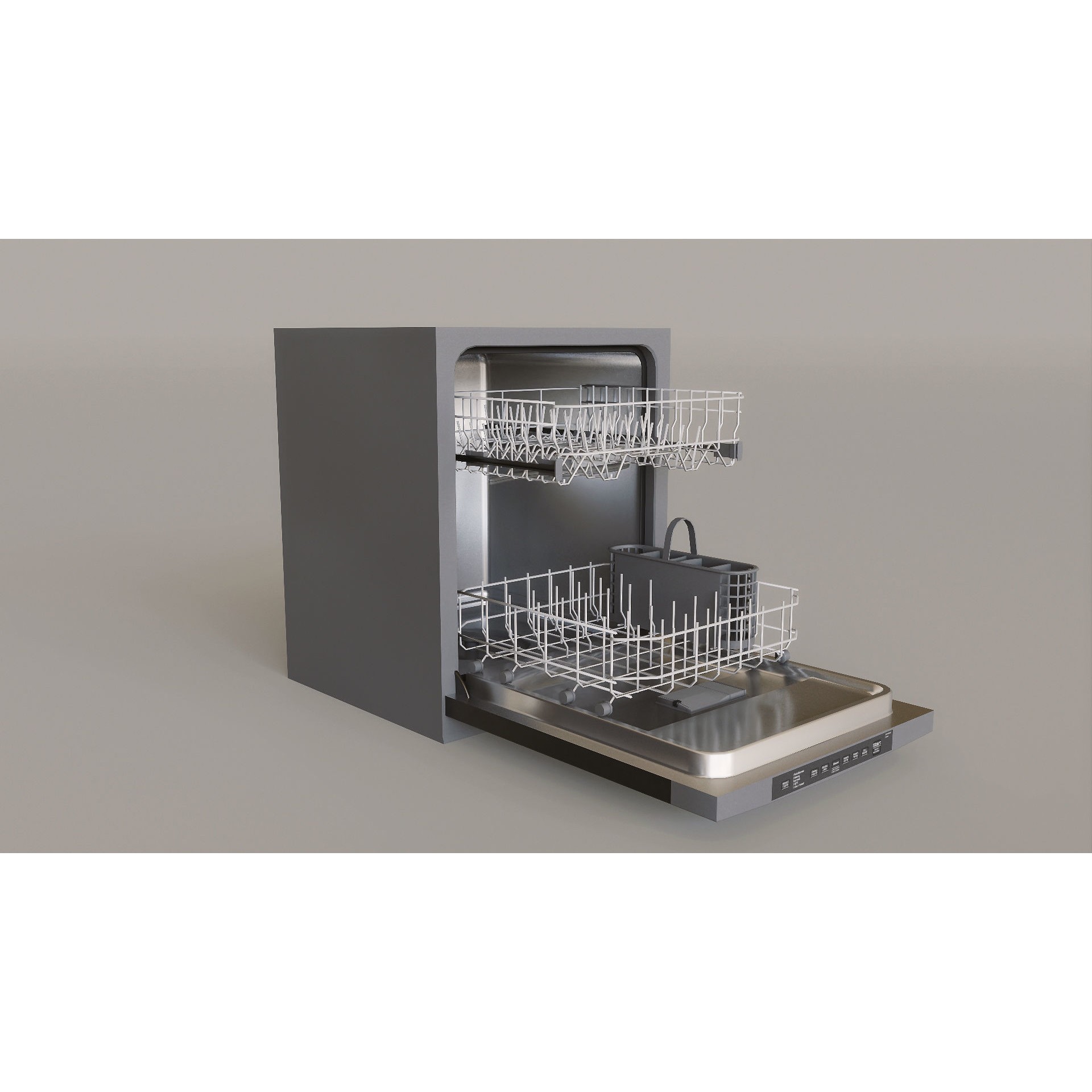 Kitchen Appliances - Low-Poly Game-Ready 3D Model - View 19