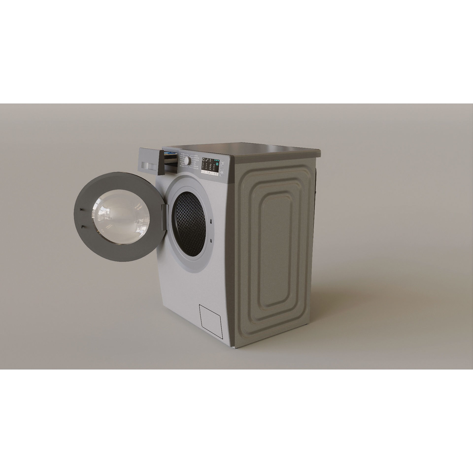 Kitchen Appliances - Low-Poly Game-Ready 3D Model - View 34