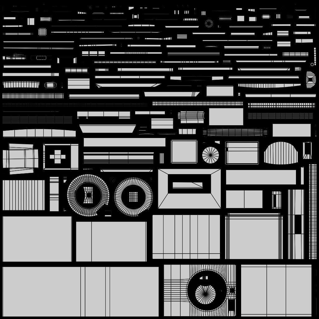 Kitchen Appliances - Low-Poly Game-Ready 3D Model - View 55