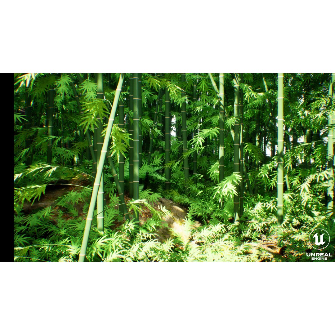 Japanese Bamboo Forest 3D Model – High Poly Environment, FBX, Unreal Engine - View 14