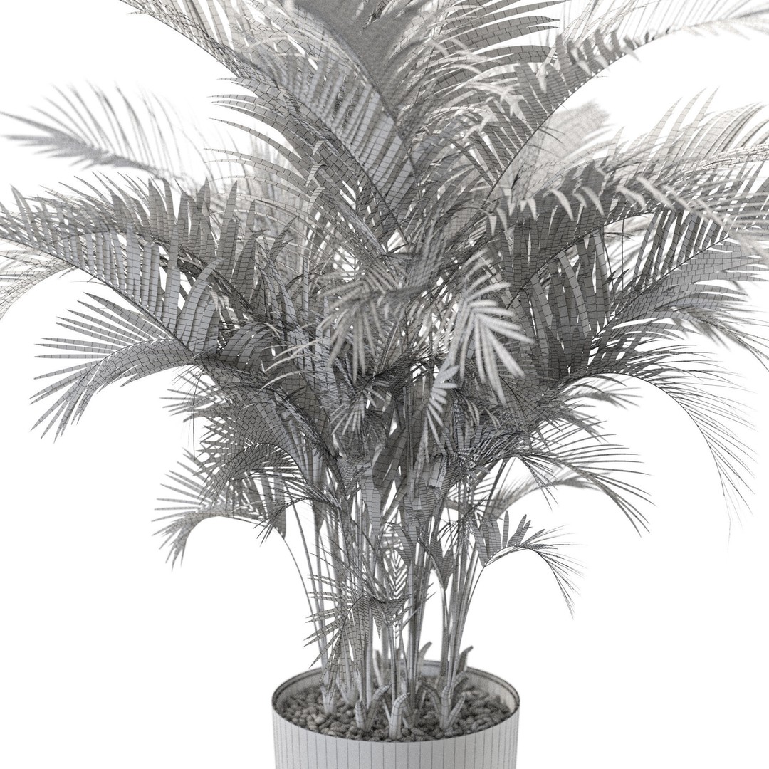 Plant 1246 3D Model – High-Quality PBR Asset for Archviz and Design - View 7