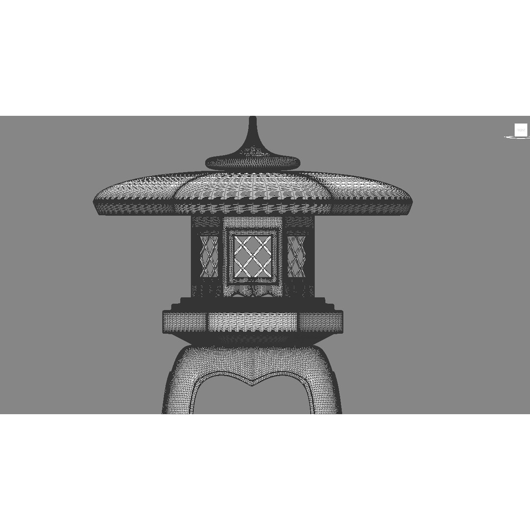Japanese Garden 3D Model – High-Quality Plant Assets, FBX & PBR