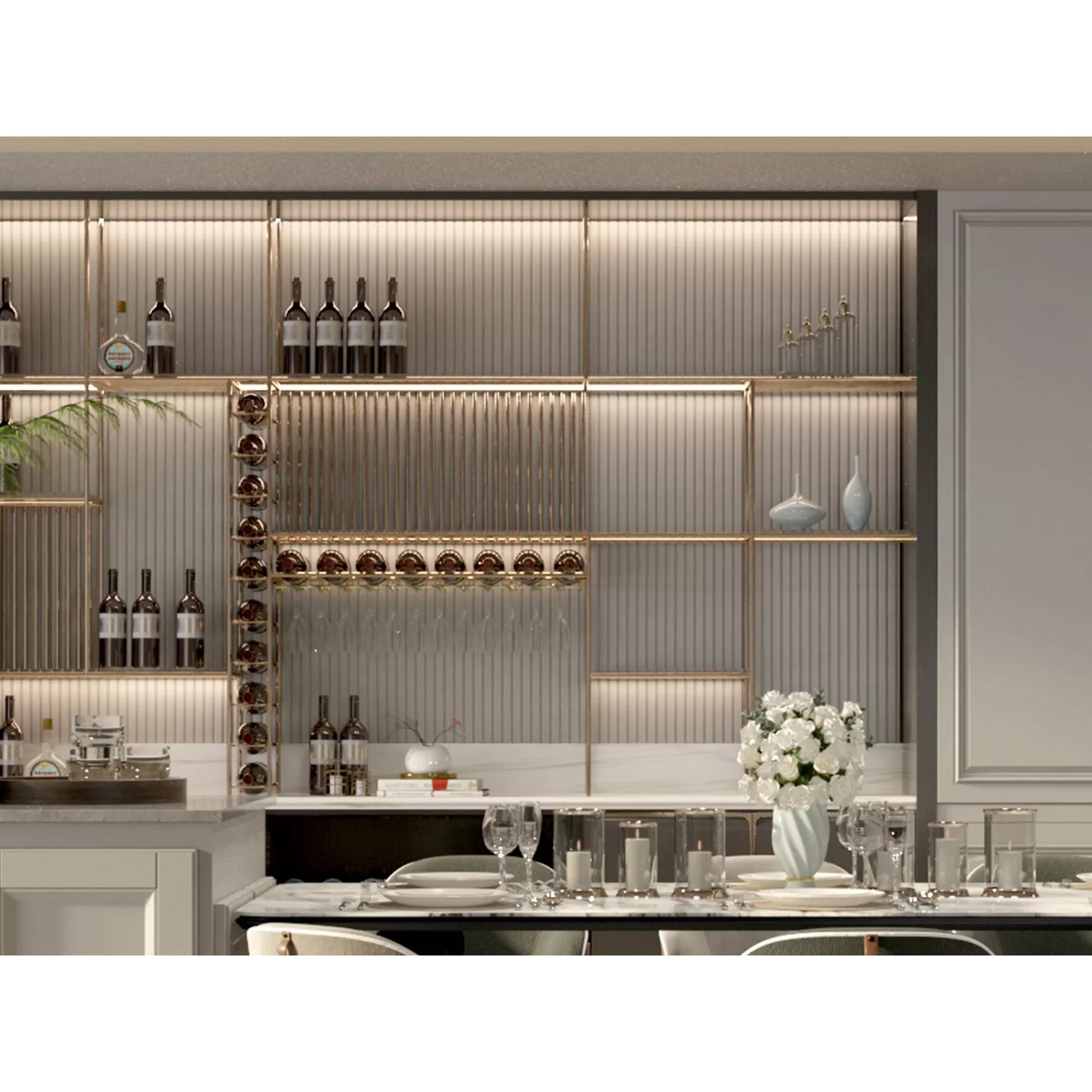 Kitchen Interior - Game-Ready 3D Model - View 4