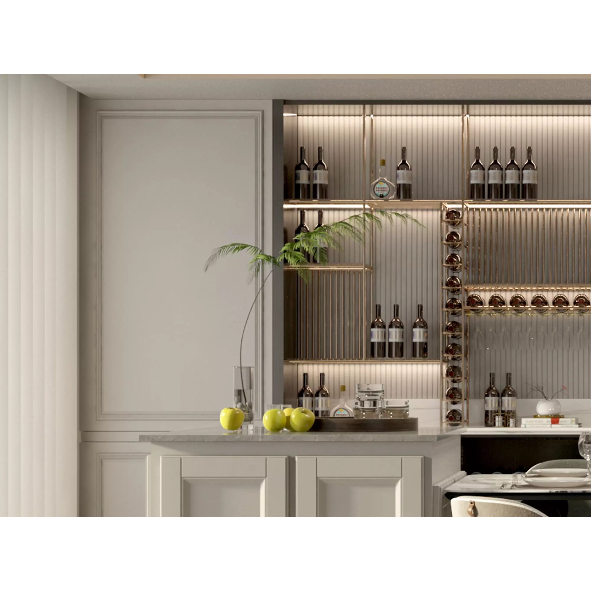 Kitchen Interior - Game-Ready 3D Model - View 5