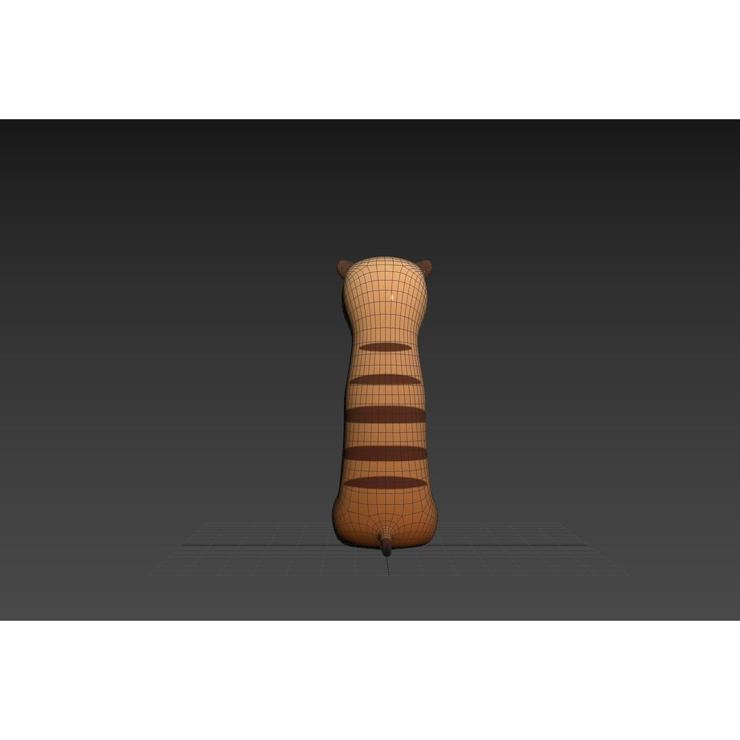 Meerkat 3D Model – Cute Cartoon Character, FBX & OBJ Formats - View 29