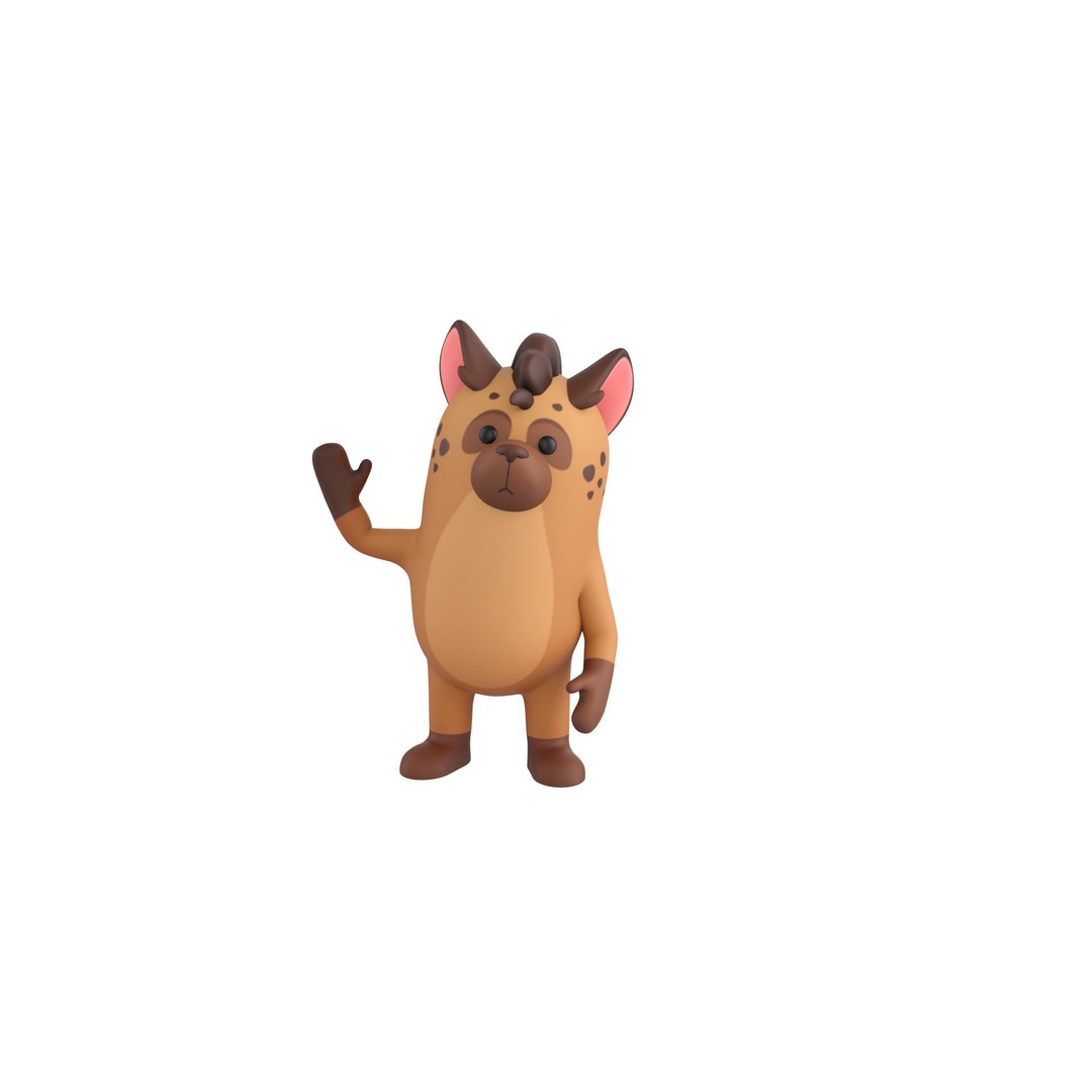 Rigged Animal Character Pack 3D Model – Cartoon Style, FBX, Game Ready - View 21