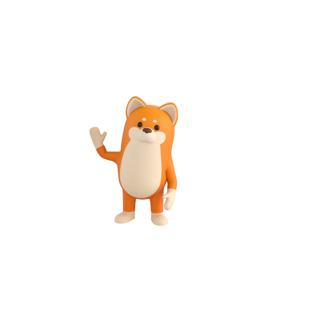 Rigged Animal Character Pack 3D Model – Cartoon Style, FBX, Game Ready - View 26