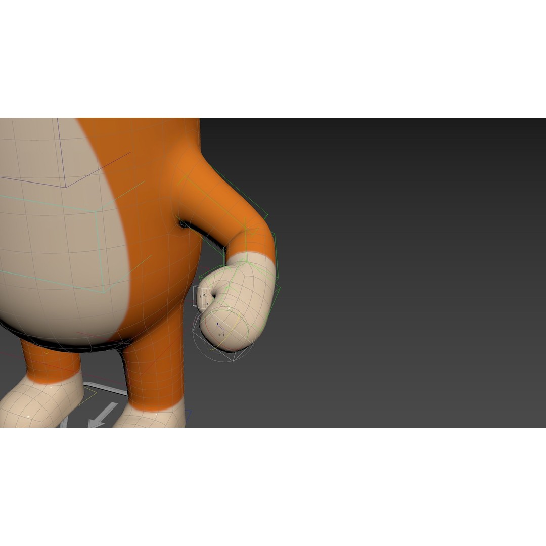 Rigged Animal Character Pack 3D Model – Cartoon Style, FBX, Game Ready - View 32