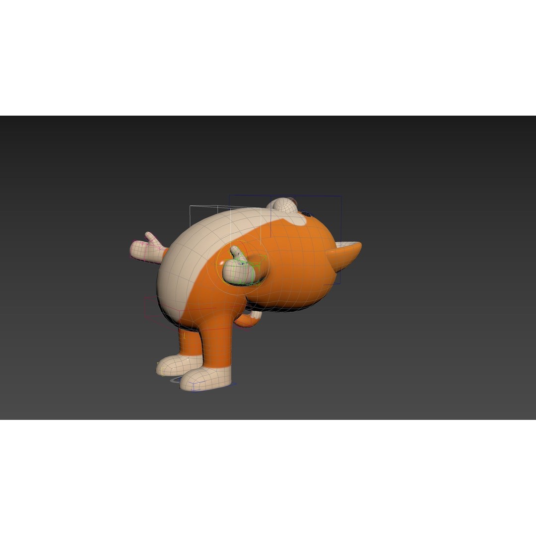 Rigged Animal Character Pack 3D Model – Cartoon Style, FBX, Game Ready - View 36