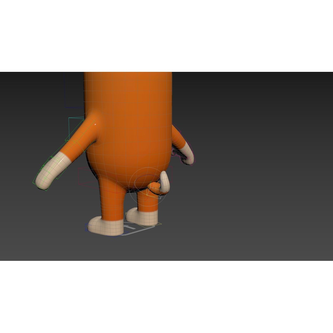Rigged Animal Character Pack 3D Model – Cartoon Style, FBX, Game Ready - View 39