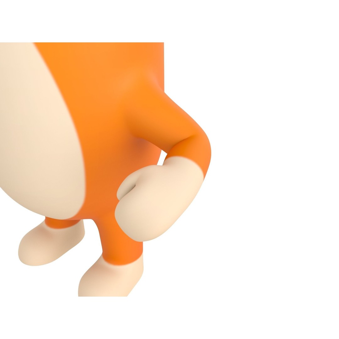 Rigged Animal Character Pack 3D Model – Cartoon Style, FBX, Game Ready - View 42
