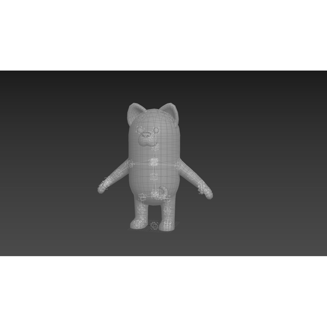 Rigged Animal Character Pack 3D Model – Cartoon Style, FBX, Game Ready - View 46