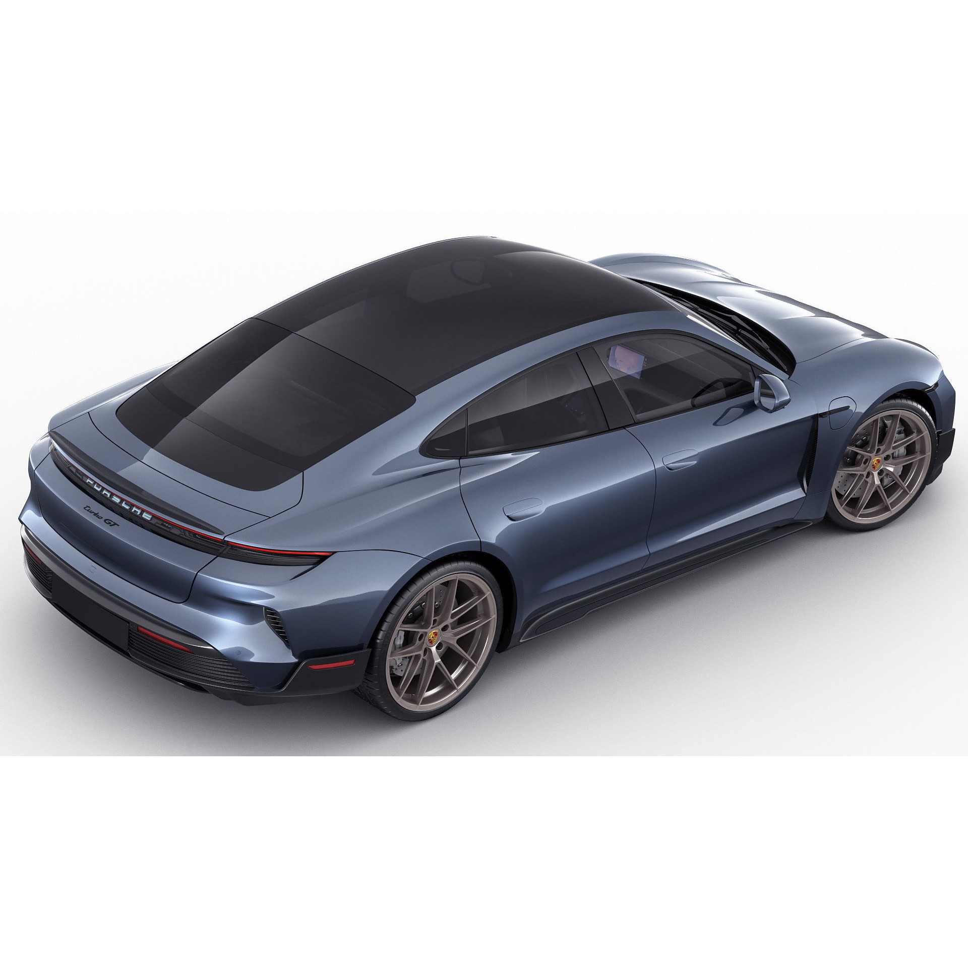 Porsche Taycan Turbo GT 2025 - Detailed 3D Model - View 14