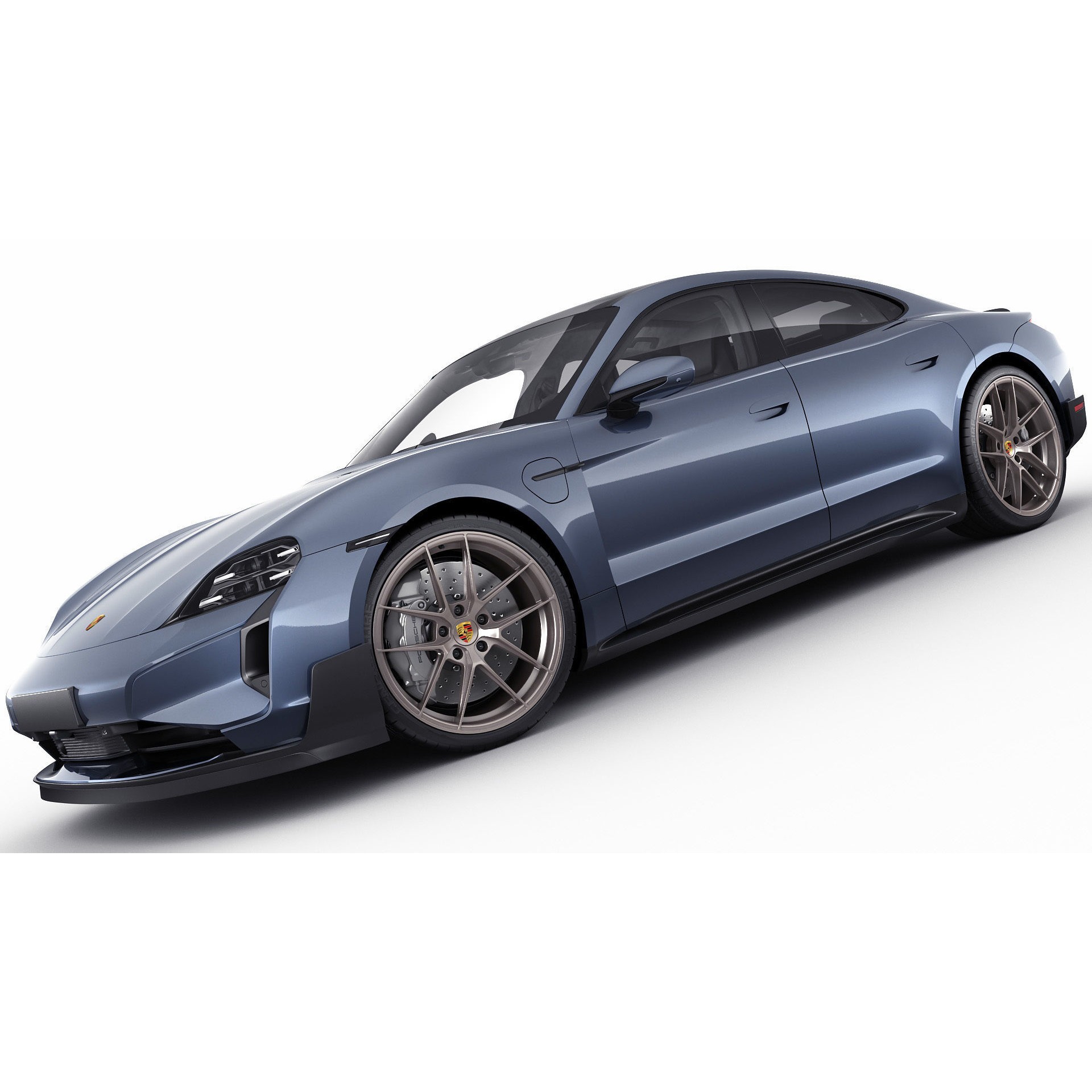 Porsche Taycan Turbo GT 2025 - Detailed 3D Model - View 15