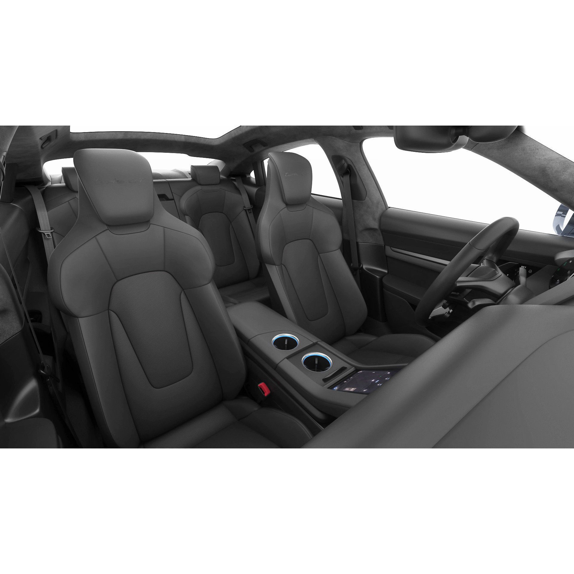 Porsche Taycan Turbo GT 2025 - Detailed 3D Model - View 22