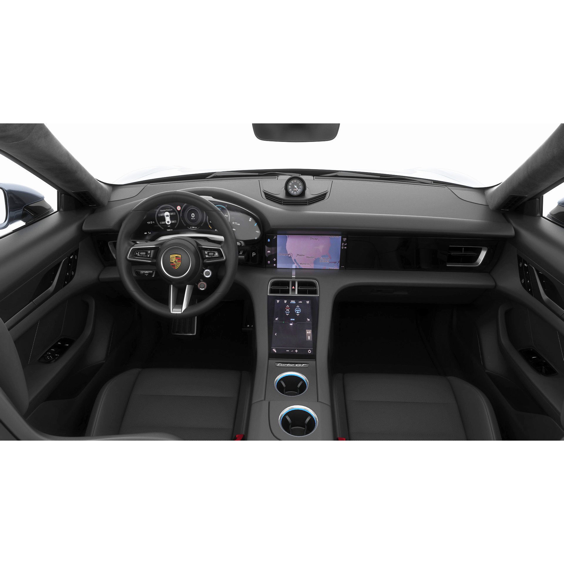 Porsche Taycan Turbo GT 2025 - Detailed 3D Model - View 24