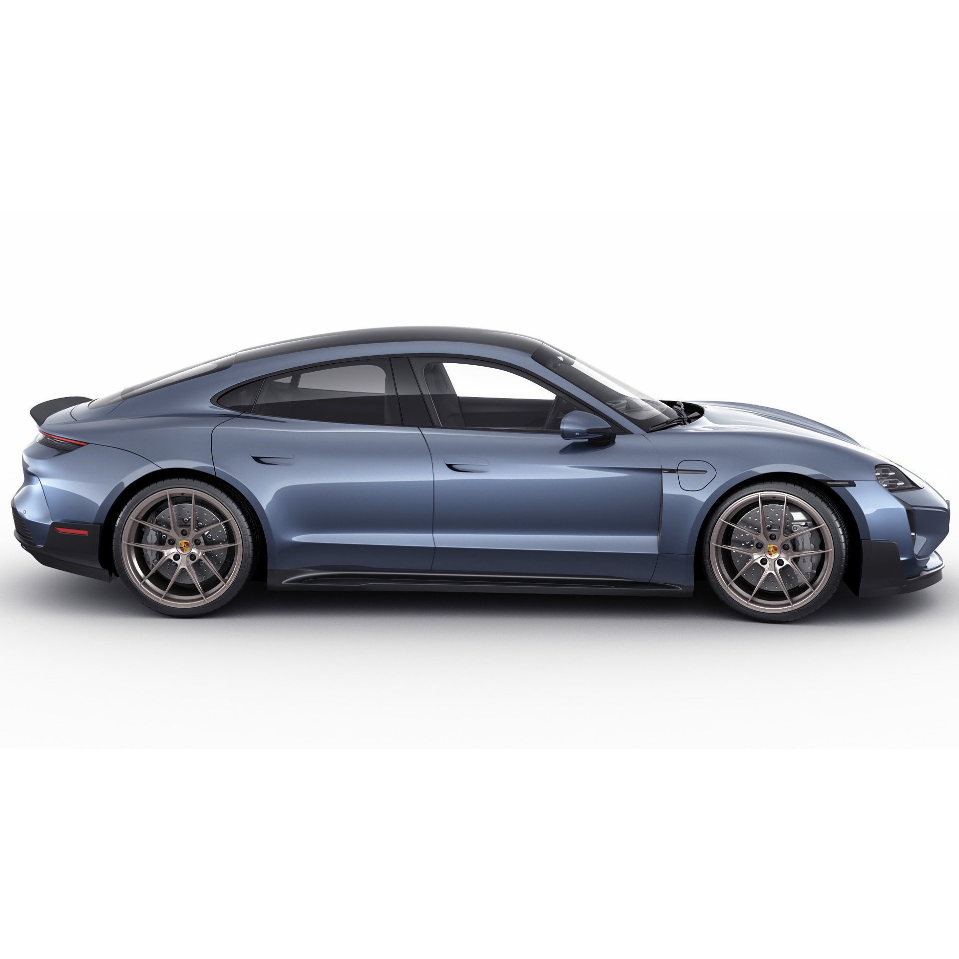Porsche Taycan Turbo GT 2025 - Detailed 3D Model - View 8