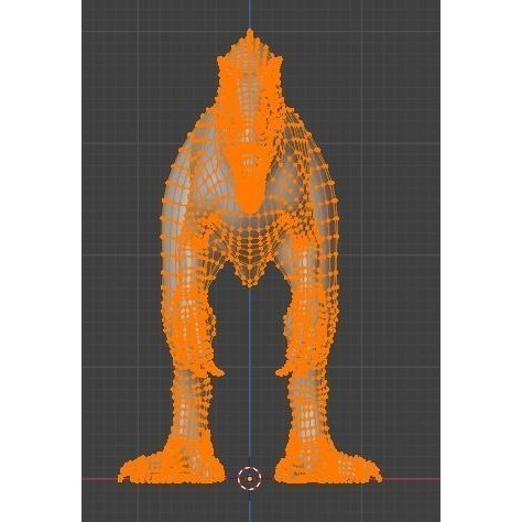 Allosaurus 3D Model – Low Poly Rigged Dinosaur, FBX & Blender