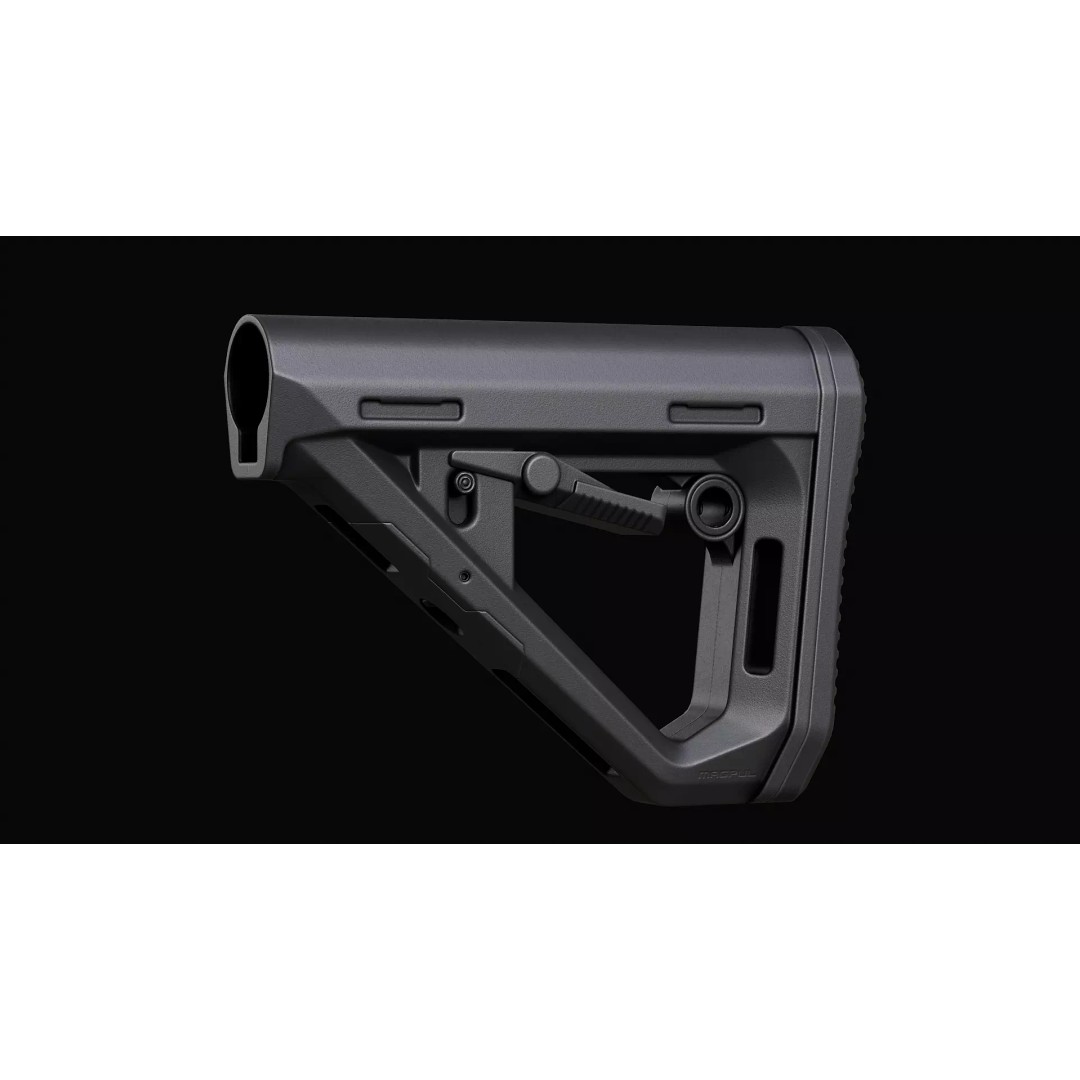 Magpul DT Carbine Stock 3D Model – Low Poly Game Asset, FBX, OBJ - View 2