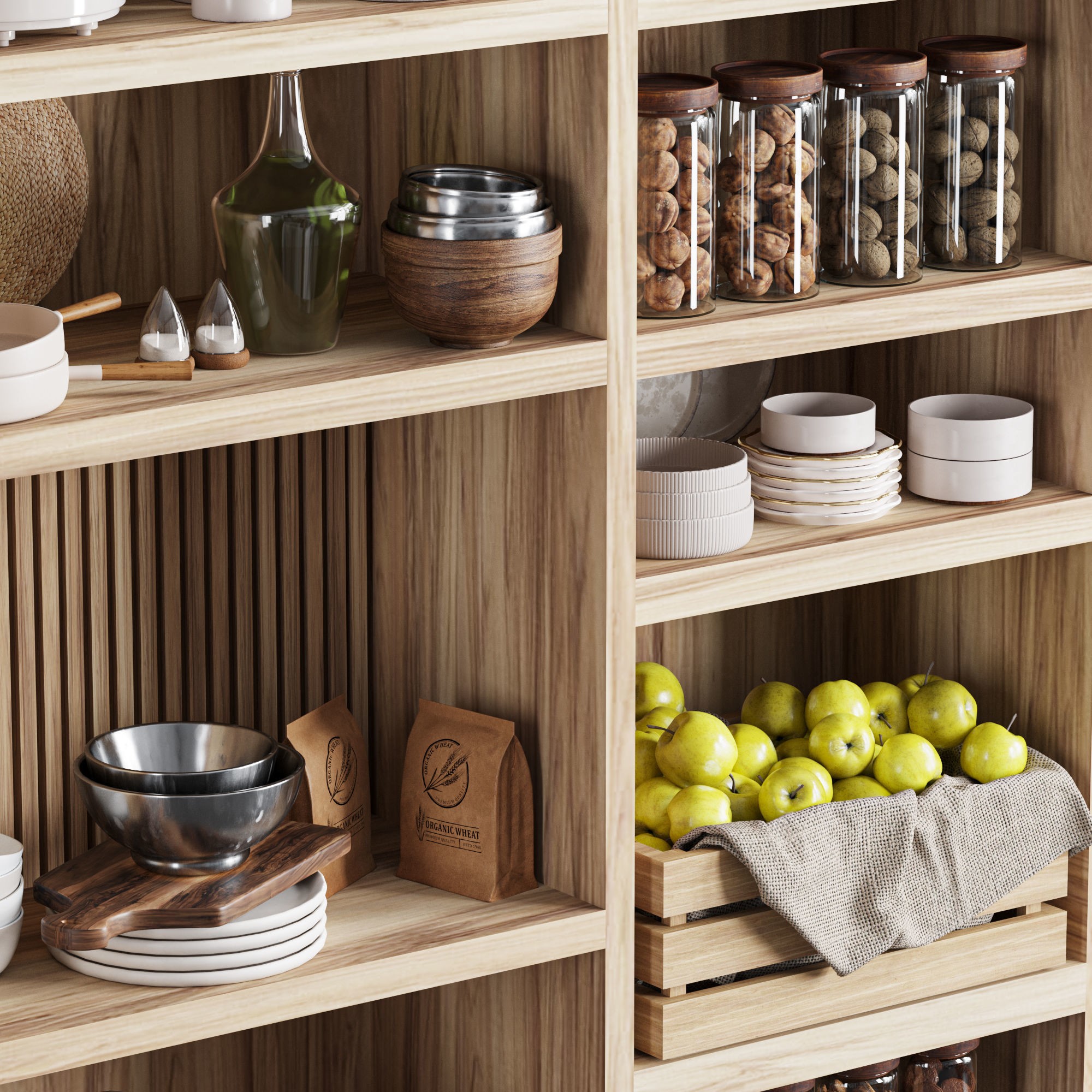 Kitchen Accessories - Game-Ready 3D Model - View 3