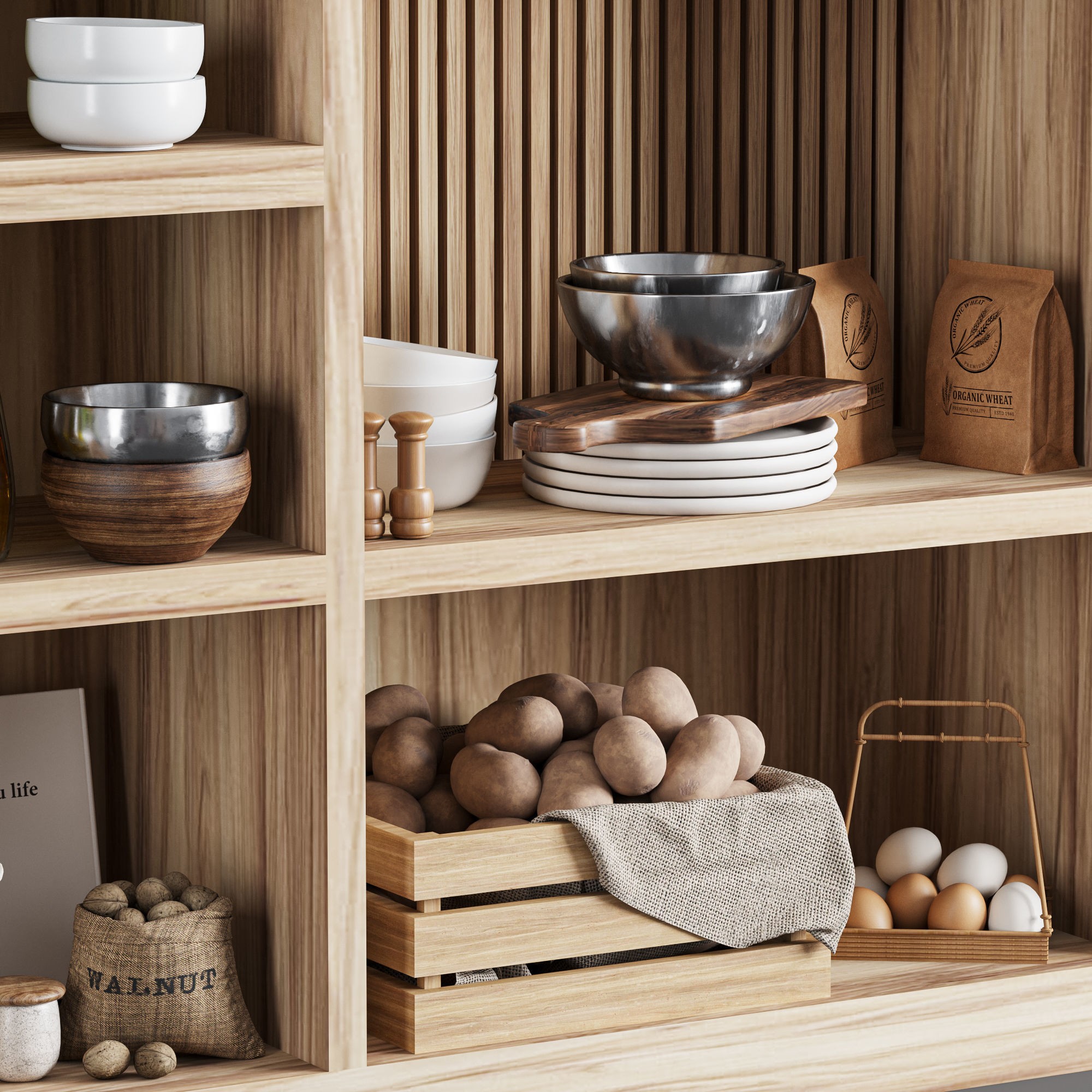 Kitchen Accessories - Game-Ready 3D Model - View 4