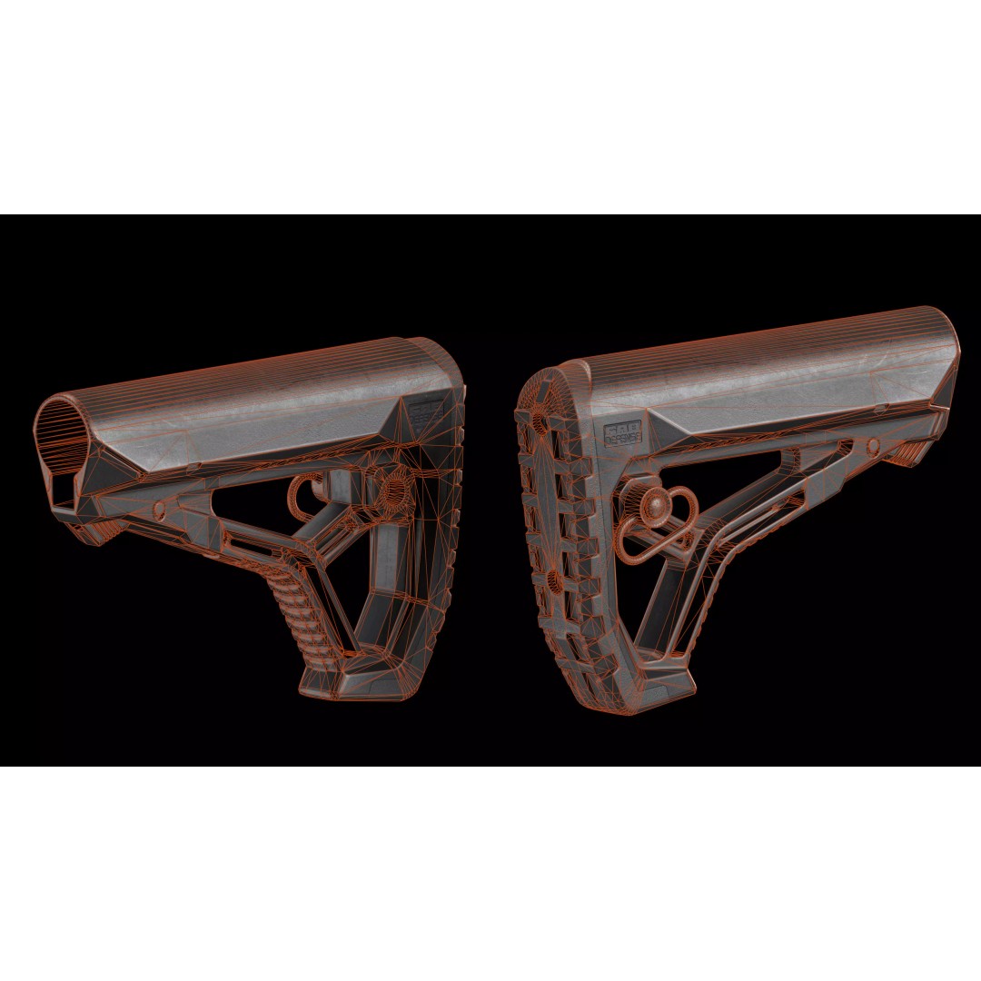 Remington 870 Shotgun 3D Model – Low Poly Game Asset, PBR, FBX, OBJ