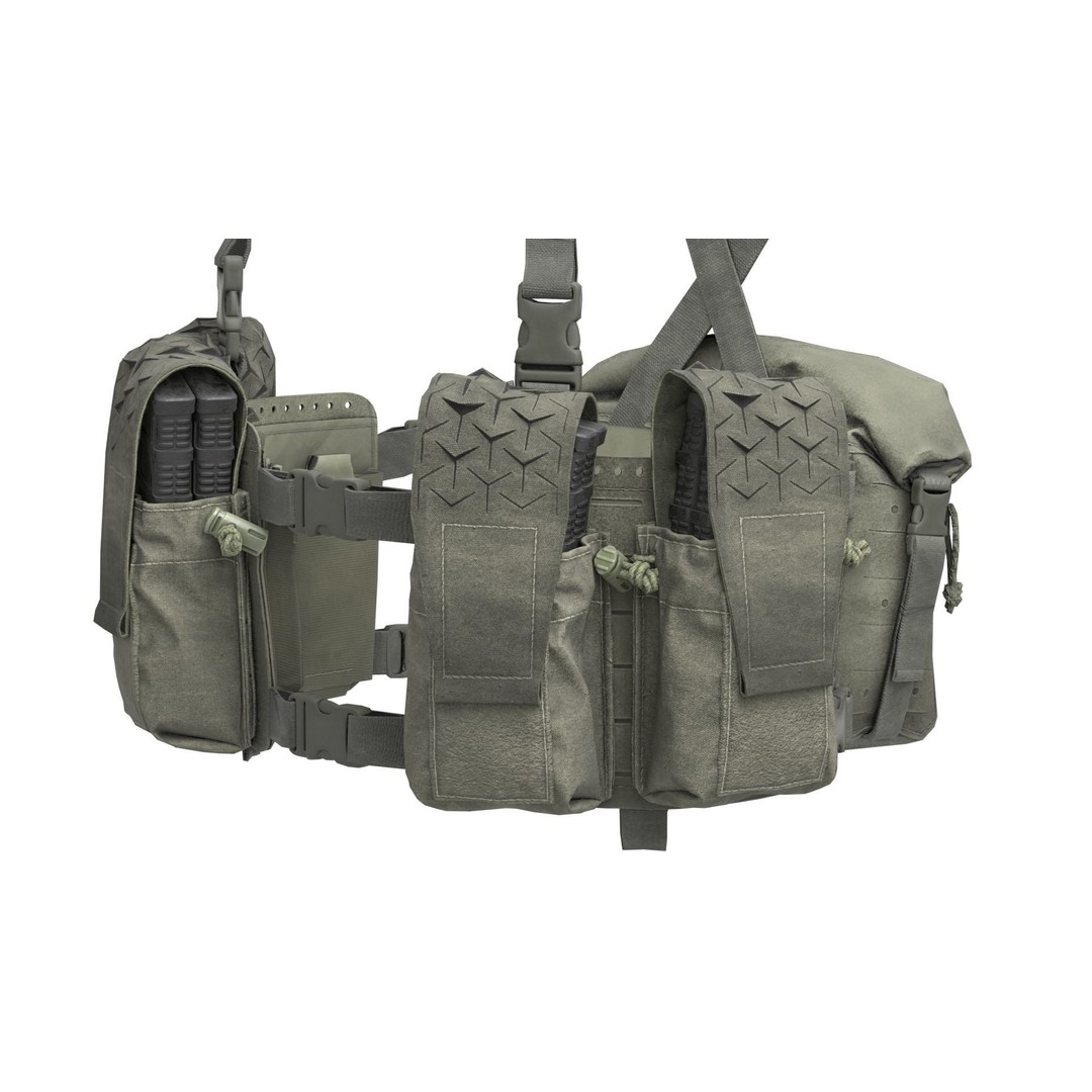 Spiritus Systems 34A Chest Rig 3D Model – Low Poly Game Asset, FBX - View 4