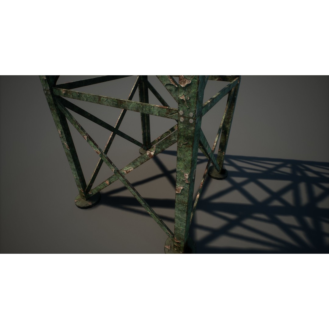 Military Base 3D Model – Low Poly Game Asset, FBX, PBR Textures - View 104