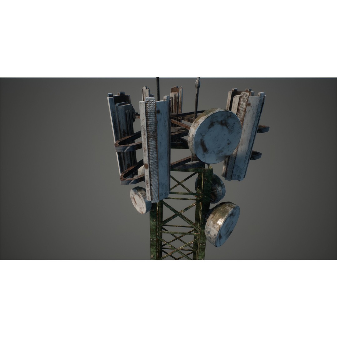 Military Base 3D Model – Low Poly Game Asset, FBX, PBR Textures - View 105